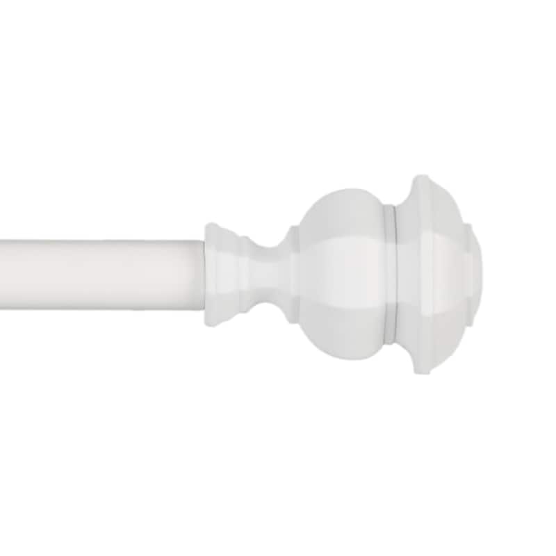 Lauren Ralph Lauren Welford 1" Adjustable Window Curtain Rod and Finial